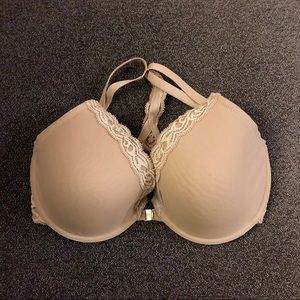 Natori Racer-back Style, Nude Lace Bra